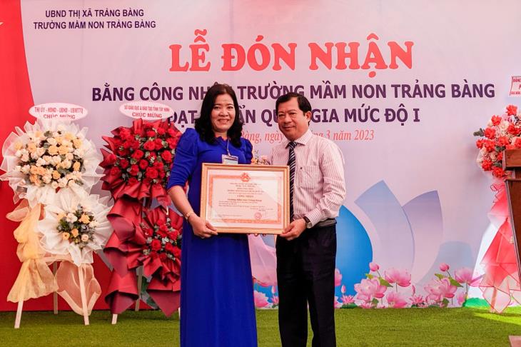 Chi bộ Trường Mầm non Trảng Bàng học tập  và làm theo Bác bằng những việc làm thiết thực